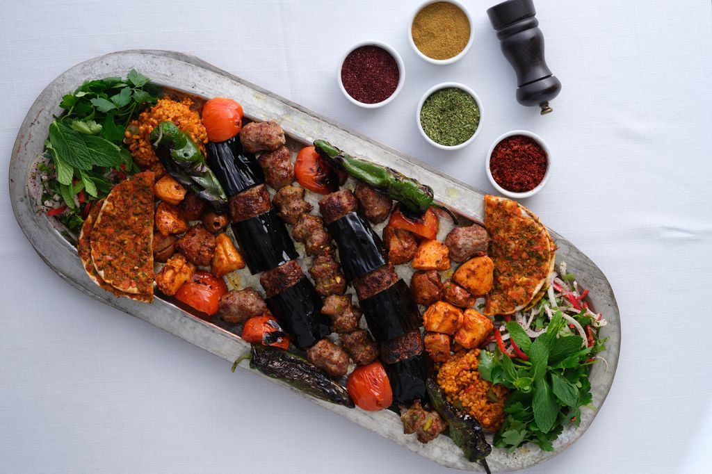 3 Kişilik Toplu Kebab